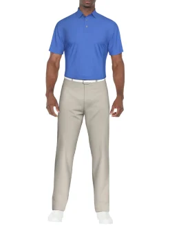 Ben Hogan Fine Line Stripe Polo Shirt - Palace Blue