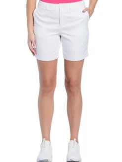 Ben Hogan Women's 7-Inch Tech Short - Bright White