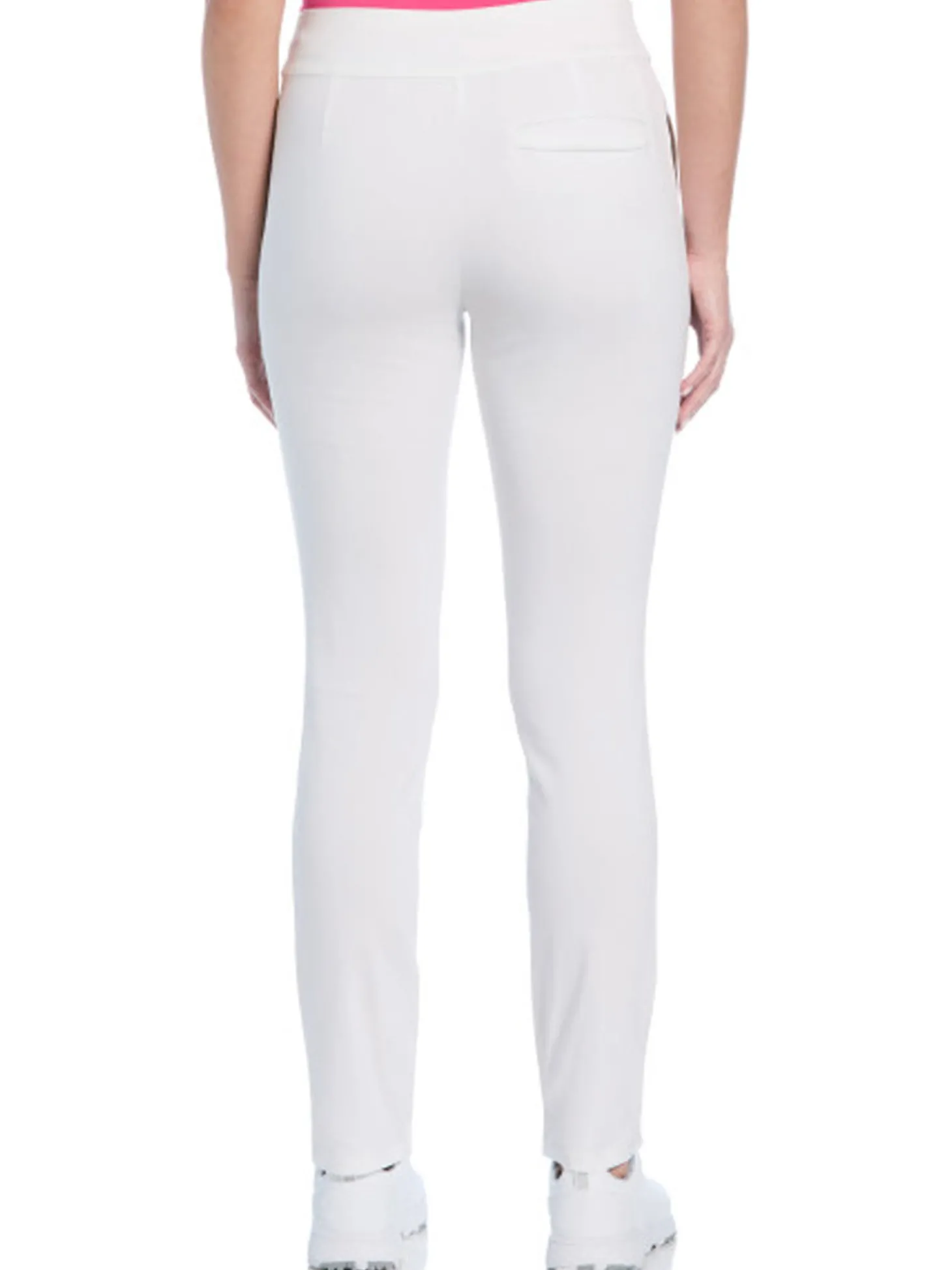 Ben Hogan Women's Pull-On Stretch Pant - Bright White