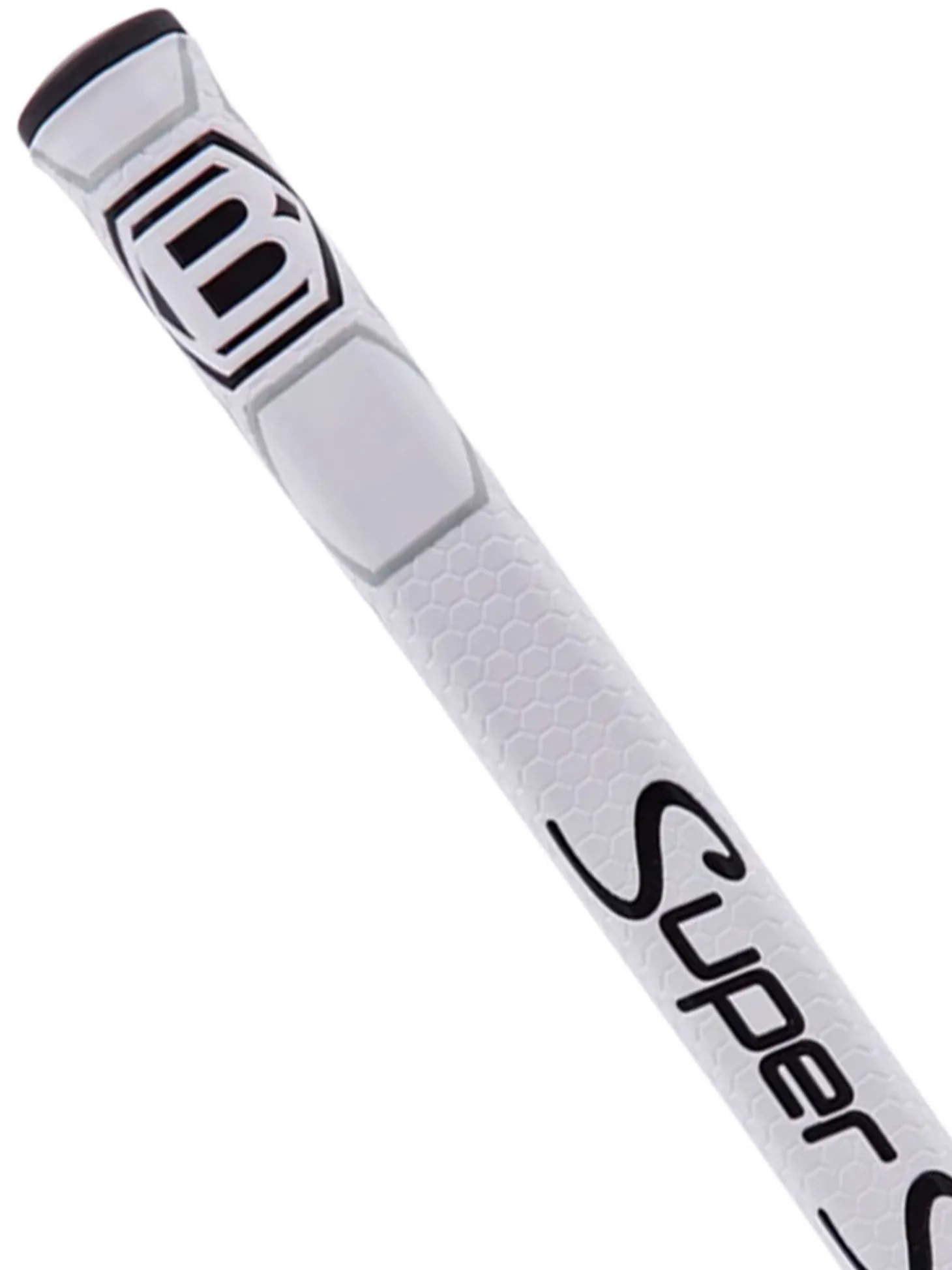 Bettinardi Hex B SuperStroke Traxion 1.0 PT Putter Grip - White/Grey/Black