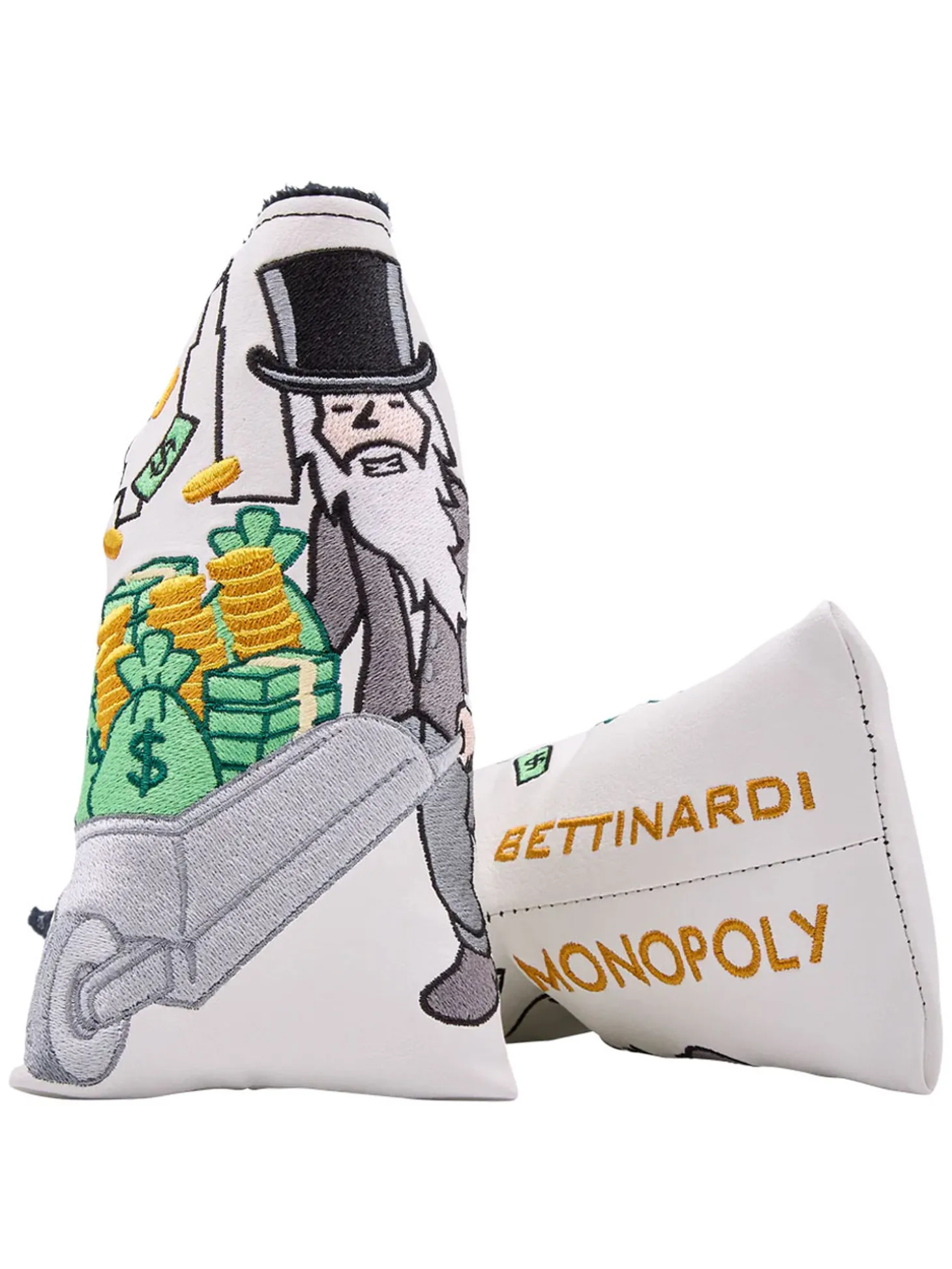 Bettinardi Monopoly Wheelbarrow Wizard Blade Putter Cover Ltd
