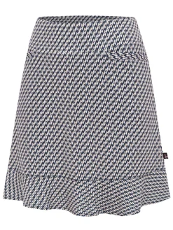 Birdee Sport Women's Solitaire Wave 18" Skort - Navy