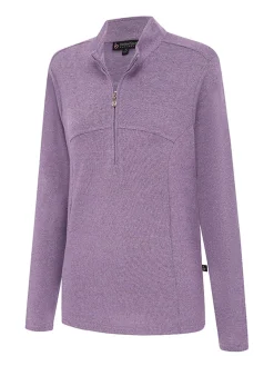 Birdee Sport Women's Ultra Layer Up Top - Violet