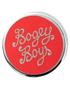Bogey Boys Check Ball Marker - Tangerine