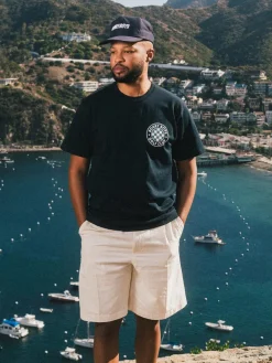 Bogey Boys Check T-Shirt - Midnight