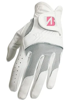 Bridgestone Lady Golf Glove - White