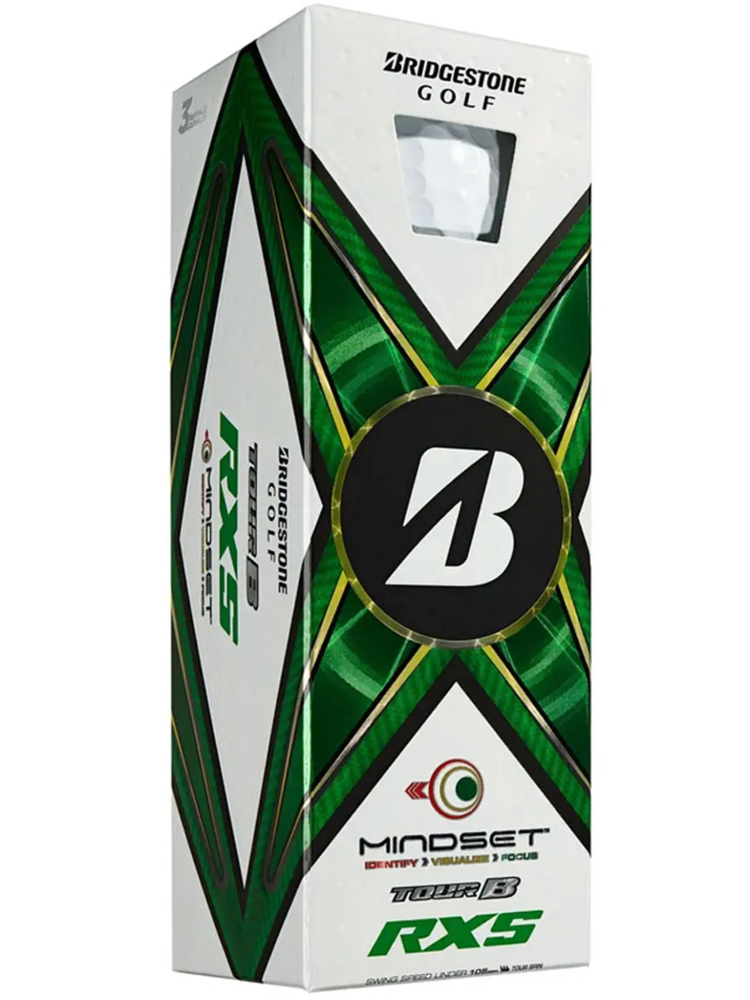 Bridgestone TOUR B RXS MindSet Golf Balls