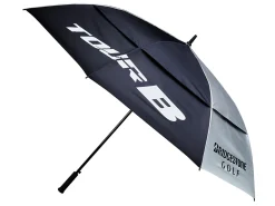Bridgestone Tour Umbrella - Silver/Black