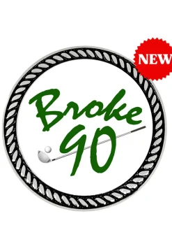 Broke 90 Ball Marker