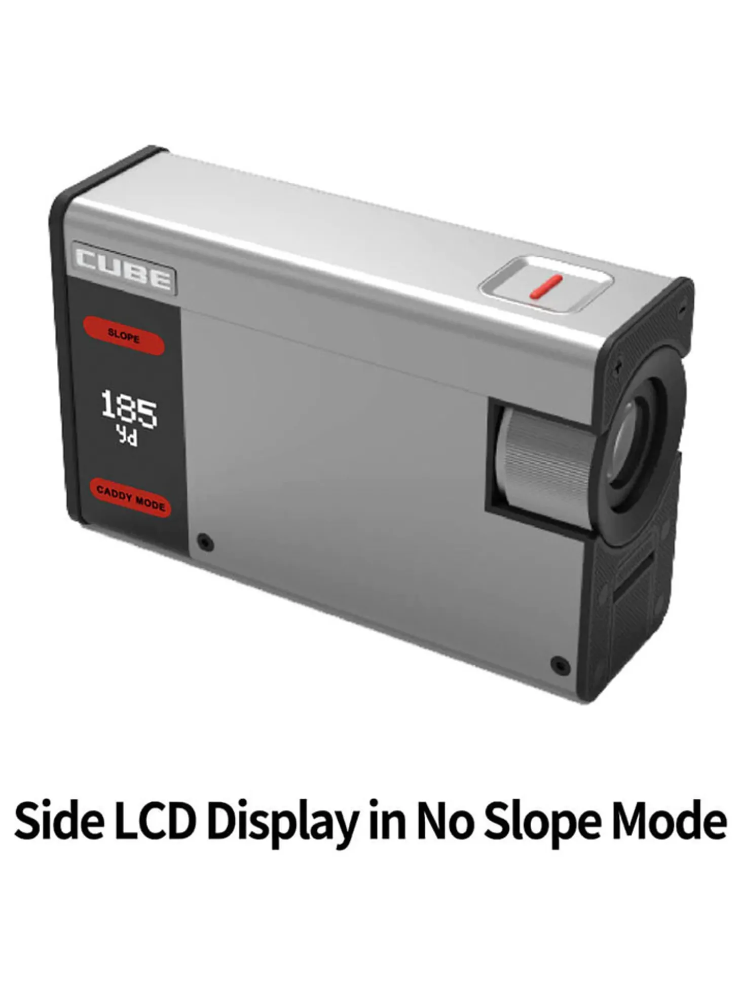 CaddyTalk Cube Rangefinder - Black