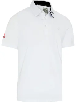 Callaway 3 Chev Odyssey Tour Polo - Bright White
