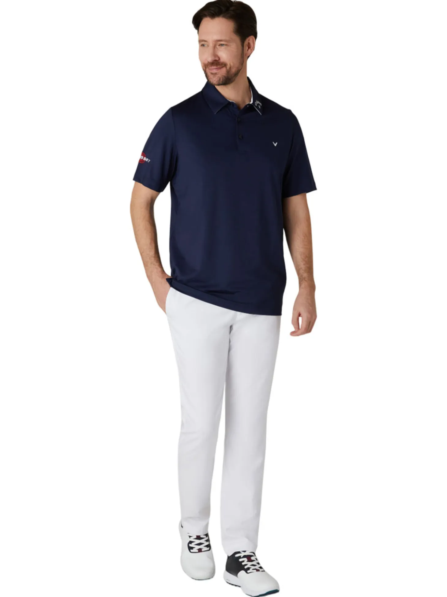 Callaway 3 Chev Odyssey Tour Polo - Peacoat