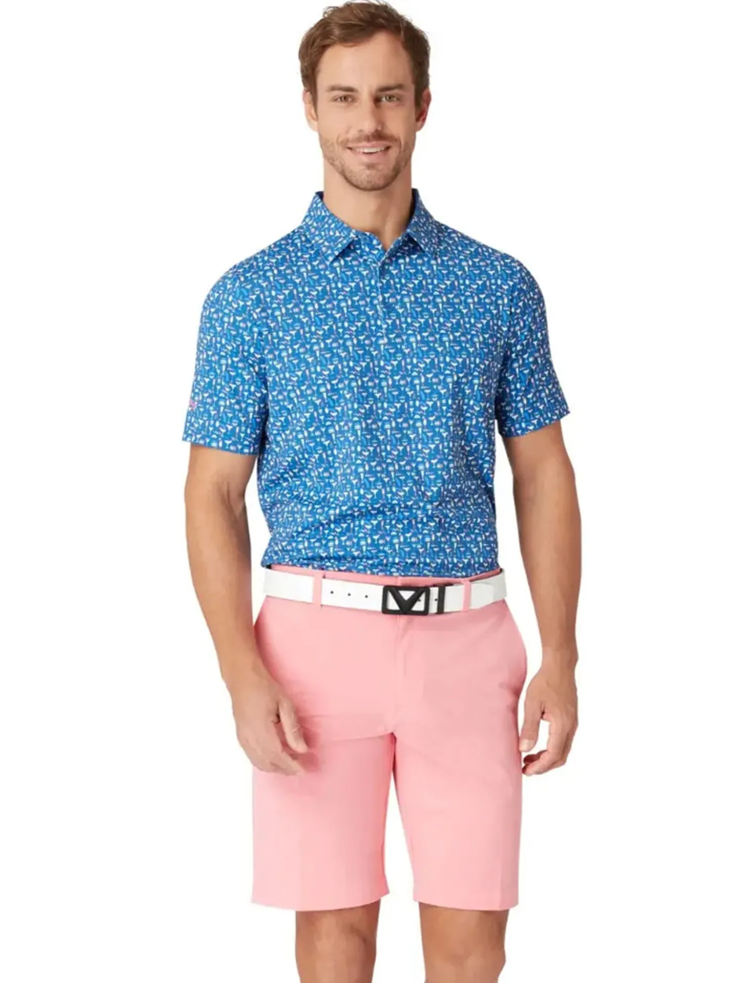 Callaway Chev Tech Short II - Strawberry Pink