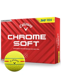 Callaway Chrome Soft 360 Triple Track 2024 Golf Balls