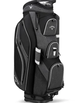Callaway Forrester 19 Cart Bag - Black Silver
