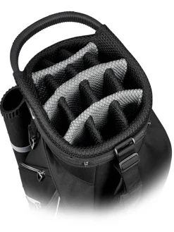 Callaway Forrester 19 Cart Bag - Black Silver