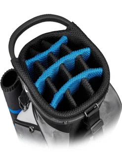 Callaway Forrester 19 Cart Bag - Silver/Titanium/Royal