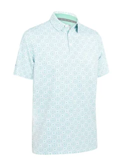 Callaway Foulard Polo - Neptune Green
