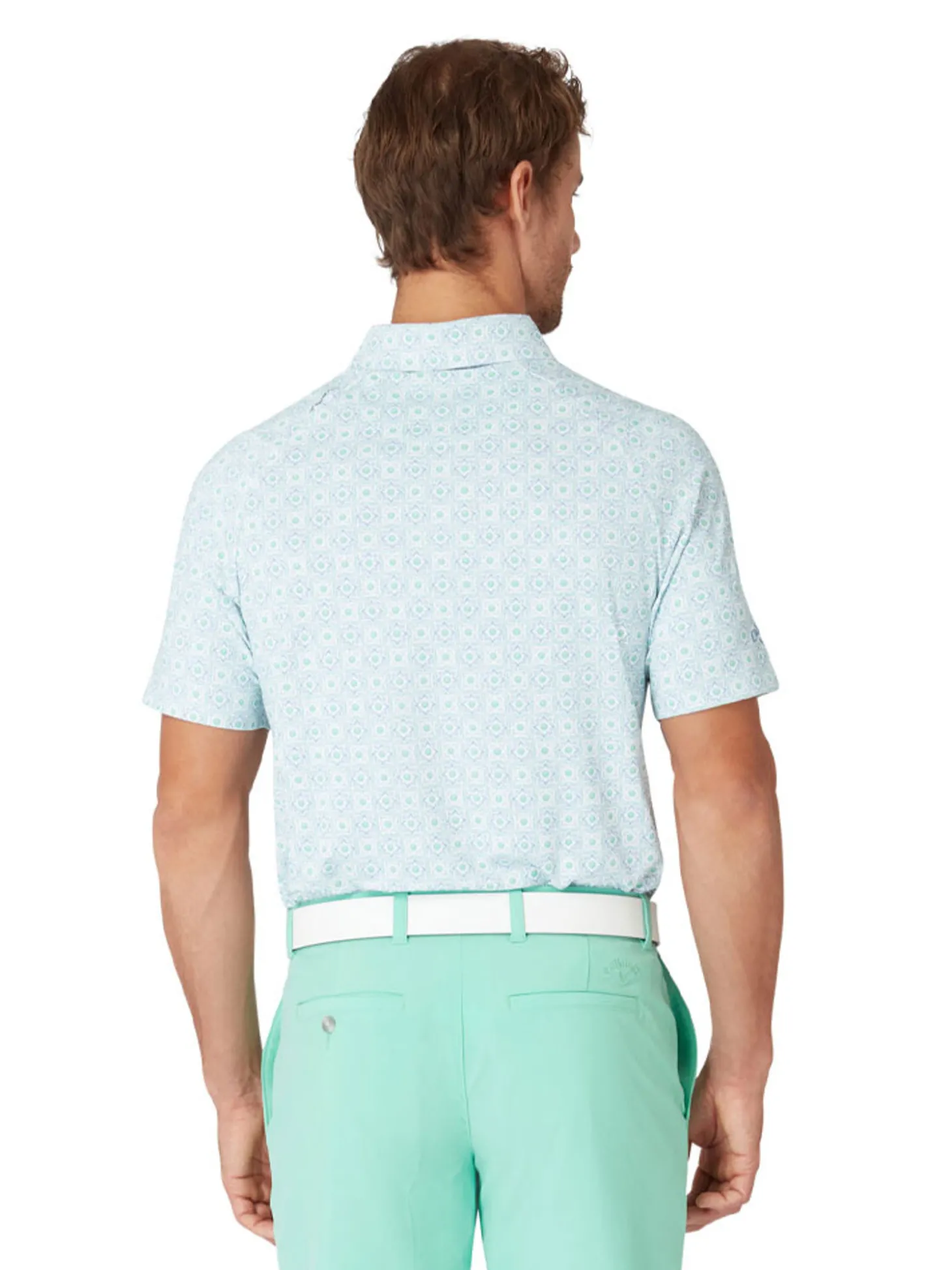 Callaway Foulard Polo - Neptune Green