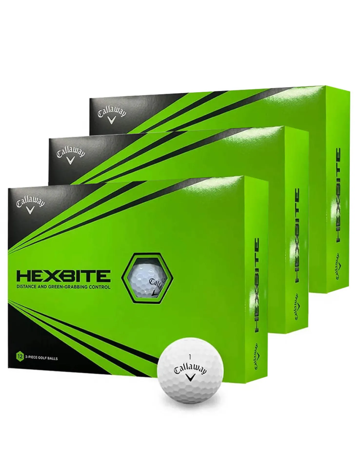 Callaway HEX Bite Golf Balls - 3 Dozen