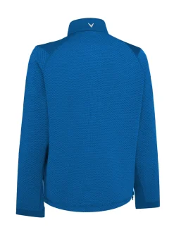 Callaway Hex Fleece 1/4 Zip Pullover - Galaxy Blue