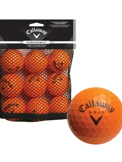 Callaway HX Practice Balls 9 Pack Orange