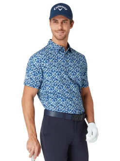 Callaway Kaleidoscope Chev Polo - Peacoat