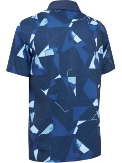Callaway Kick Flip Print Polo - Peacoat