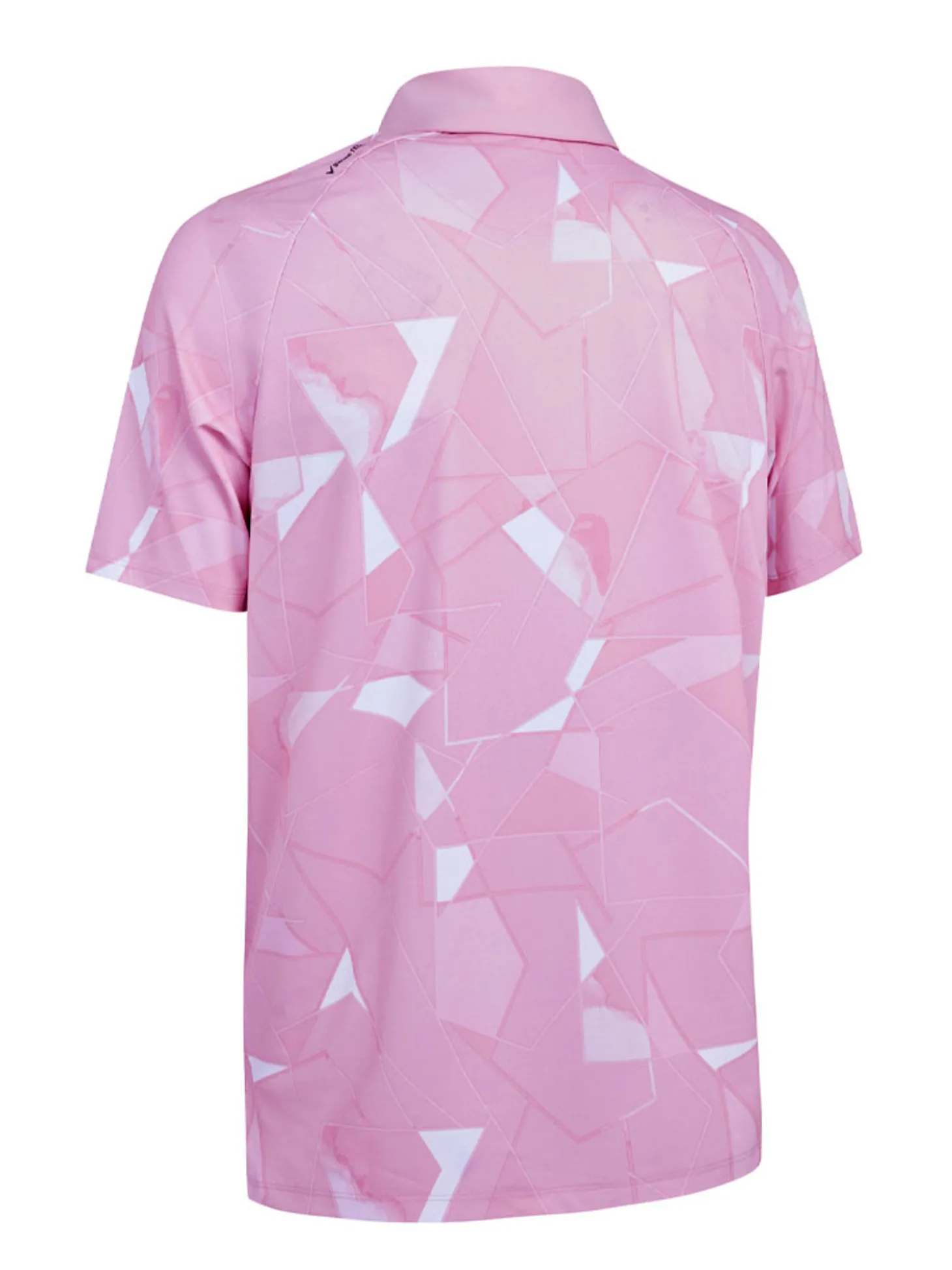 Callaway Kick Flip Print Polo - Strawberry Pink