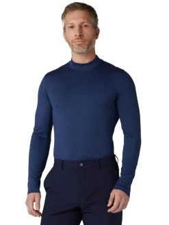 Callaway Men's Crew Neck Base Layer - True Navy Heather