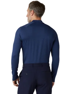 Callaway Men's Crew Neck Base Layer - True Navy Heather
