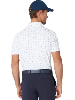 Callaway Swing Chev Polo - Bright White