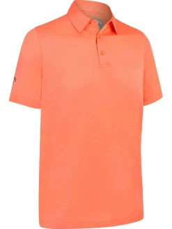 Callaway SwingTech Solid Polo - Coral Chic