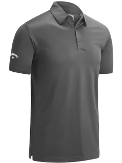 Callaway SwingTech Solid Polo - Asphalt