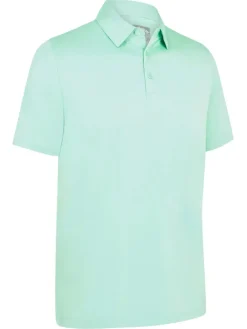 Callaway SwingTech Solid Polo - Neptune Green