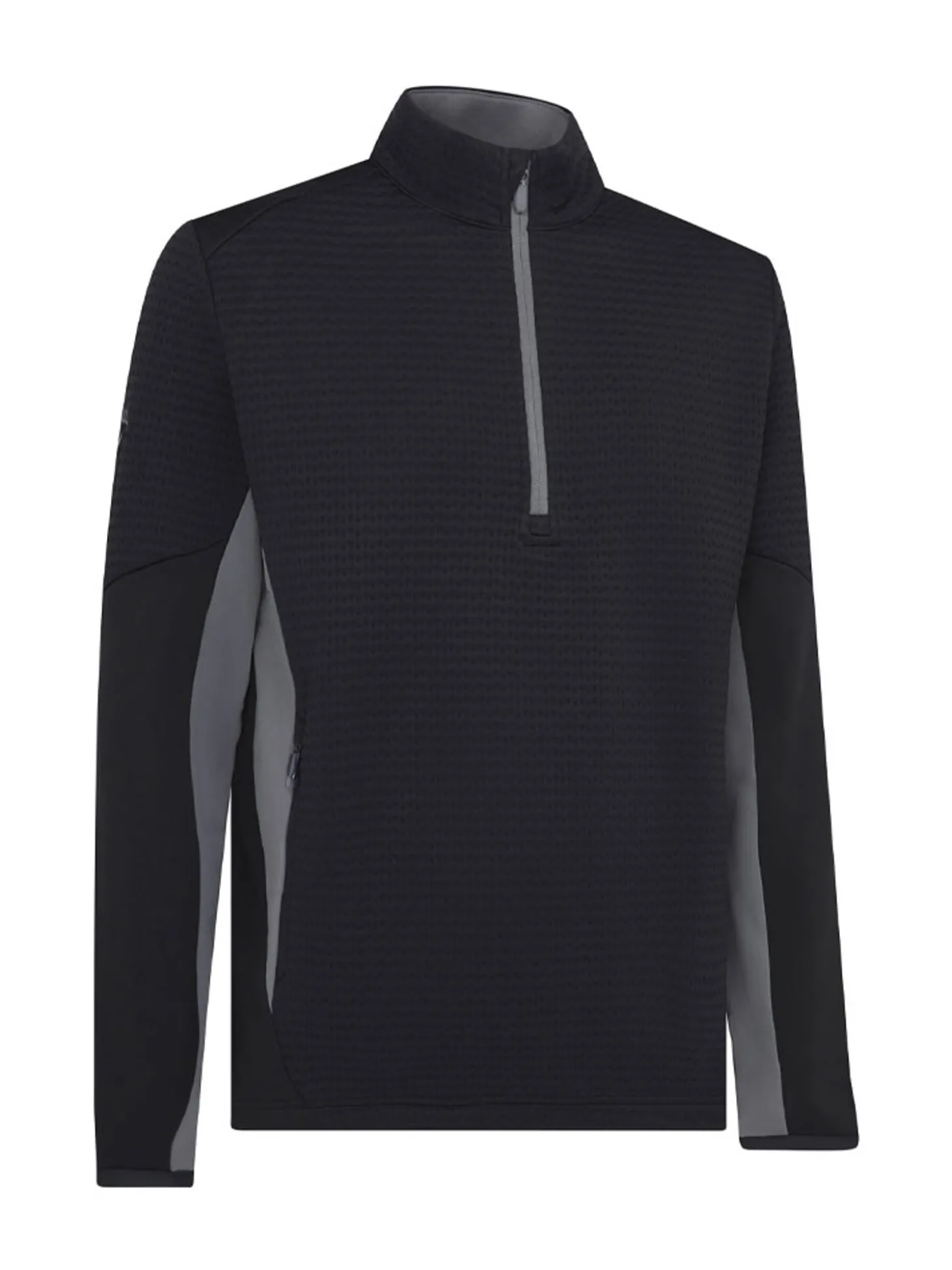Callaway Textured 1/4-Zip Pullover - Caviar