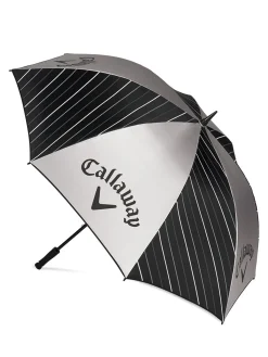 Callaway UV Umbrella - Black/Silver/White