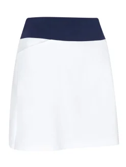 Callaway Women's Birdie High Waist 17-Inch Skort - Brilliant White