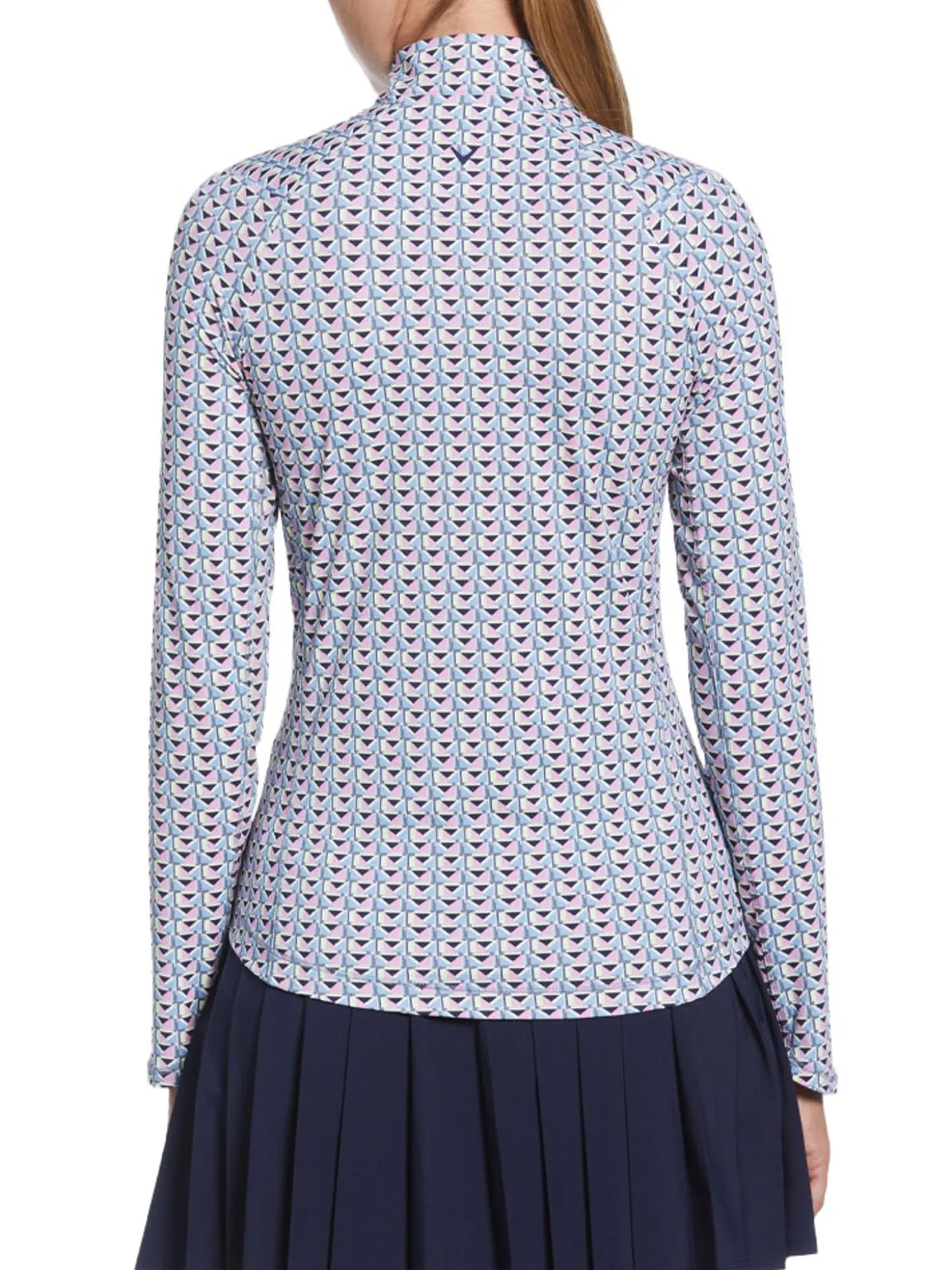 Callaway Women's Chev Geo Sun Protection Top - Flint Stone