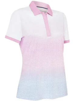 Callaway Women's Chev Gradient Polo - Brilliant White