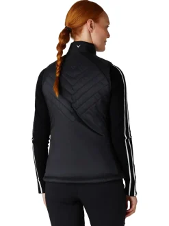 Callaway Women's Chev Primaloft Vest - Caviar