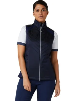 Callaway Women's Chev Primaloft Vest - Peacoat