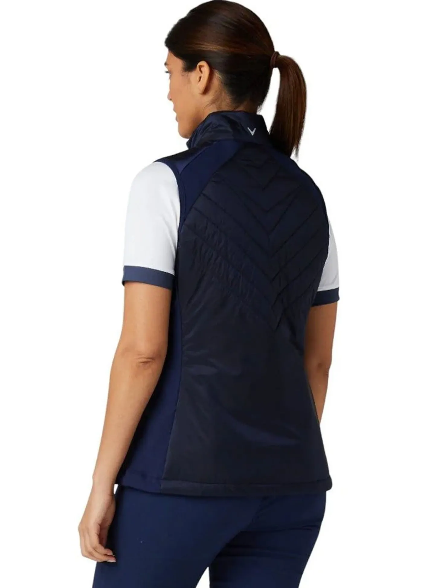 Callaway Women's Chev Primaloft Vest - Peacoat