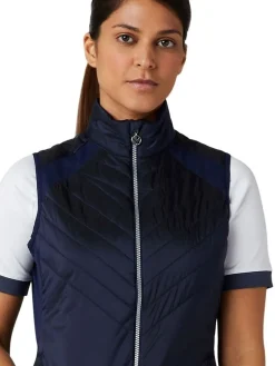Callaway Women's Chev Primaloft Vest - Peacoat