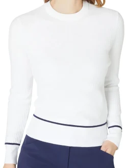 Callaway Women's Chev Sweater - Brilliant White