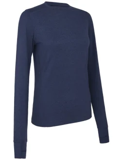 Callaway Women's Crew Neck Base Layer - True Navy Heather