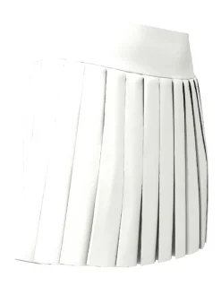 Callaway Women's Pleat High Waist 16-Inch Skort - Brilliant White