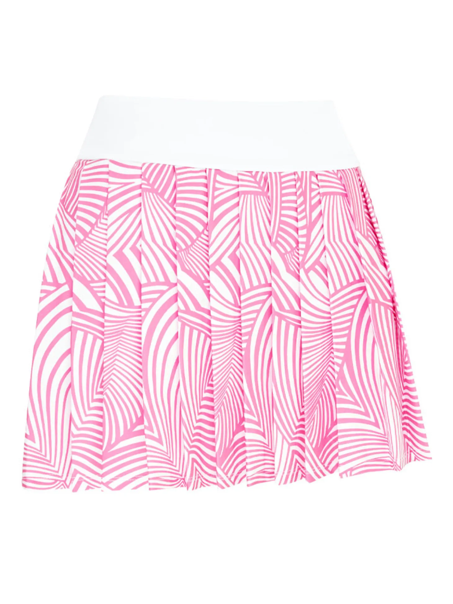 Callaway Women's Stencil High Waist 16-Inch Skort - Cheeky Pink