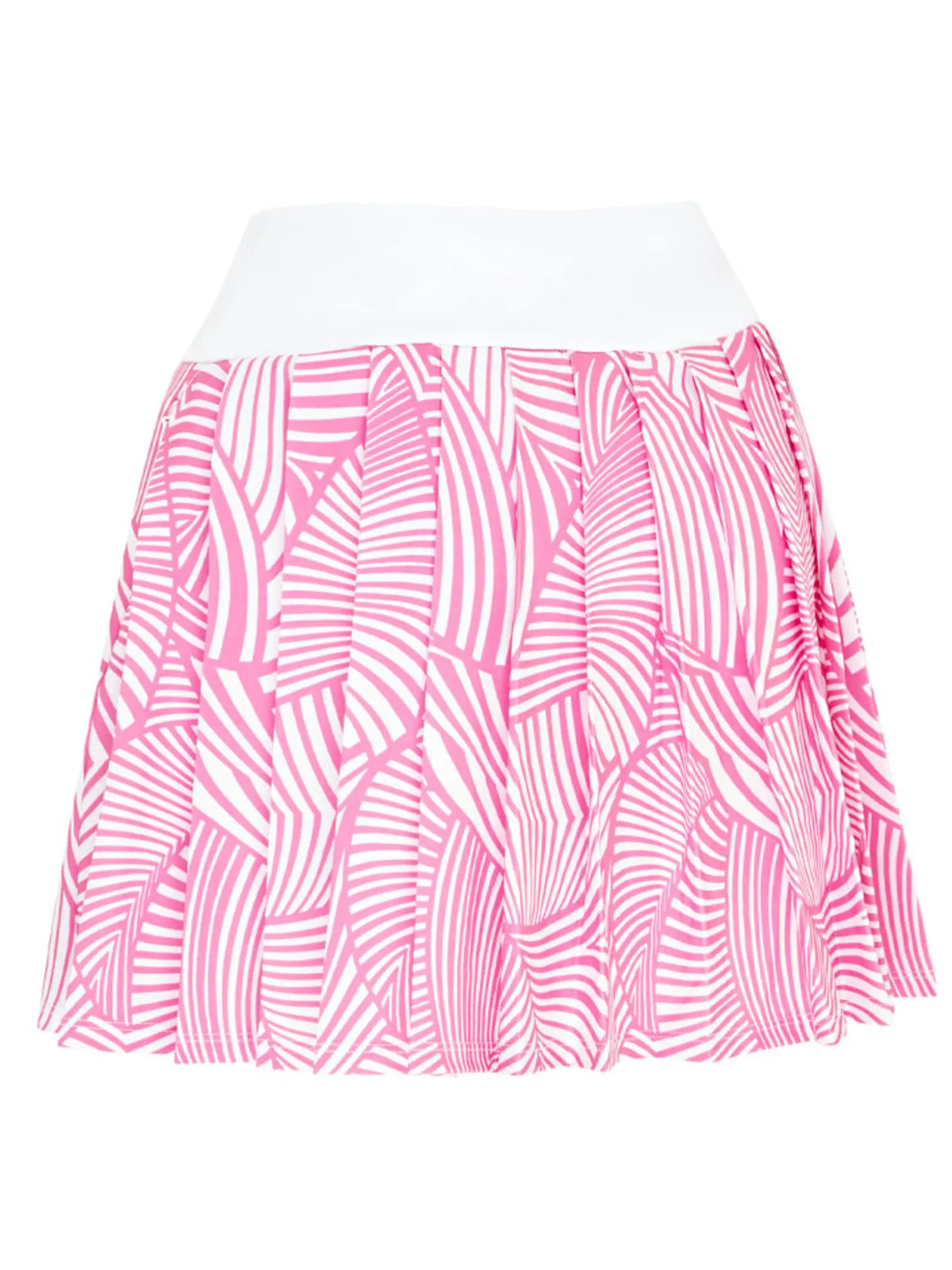 Callaway Women's Stencil High Waist 16-Inch Skort - Cheeky Pink