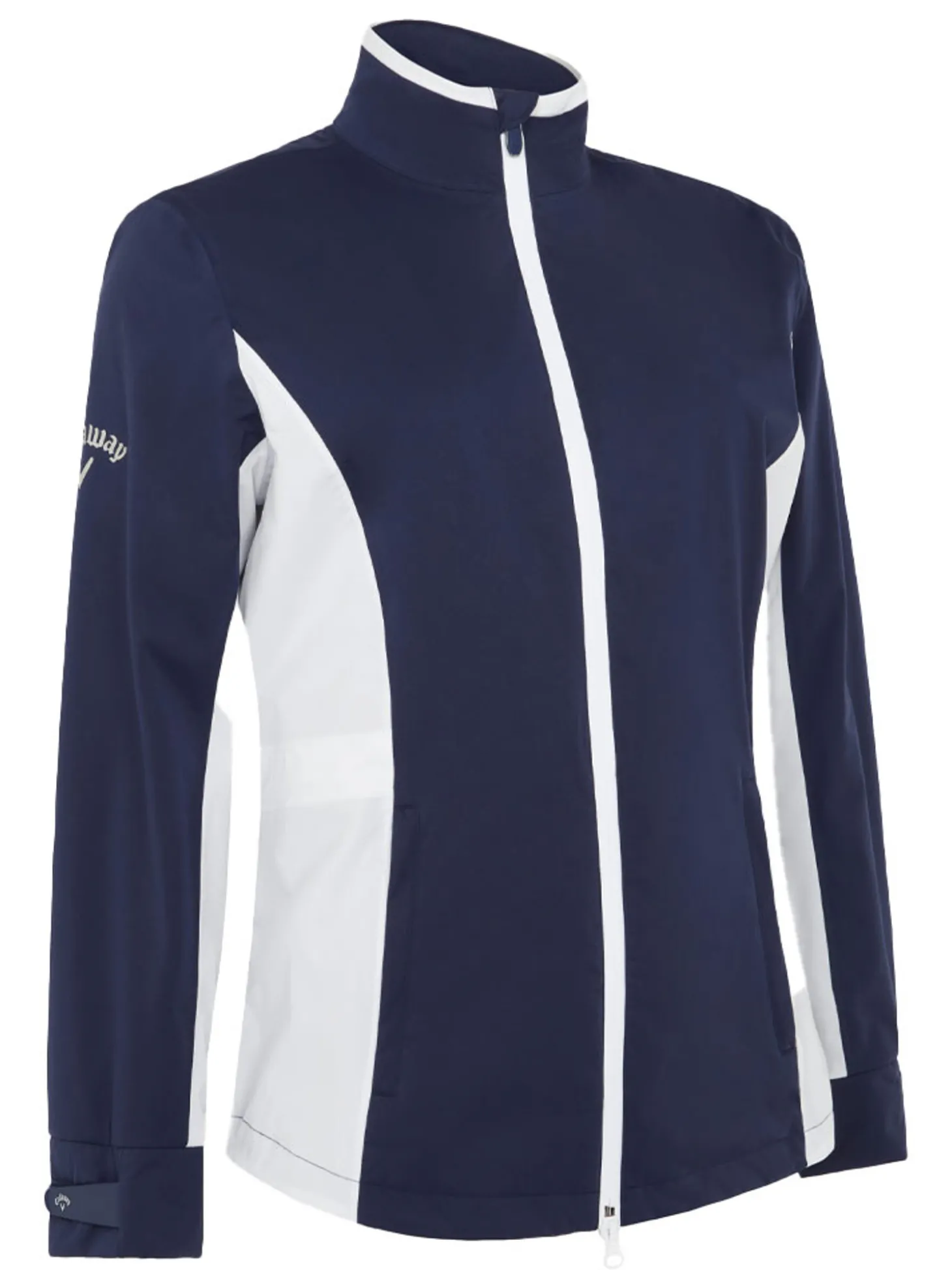 Callaway Women's Stormlite Liberty Waterproof Jacket - Peacoat/Brilliant White